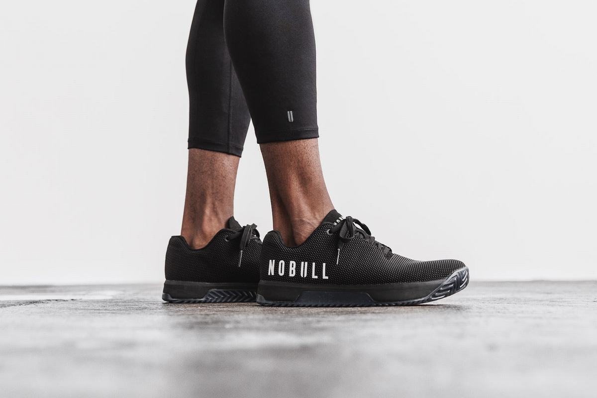 Nobull 3/4 Compression Tight Hardloopbroek Heren Zwart | 182409-FJA
