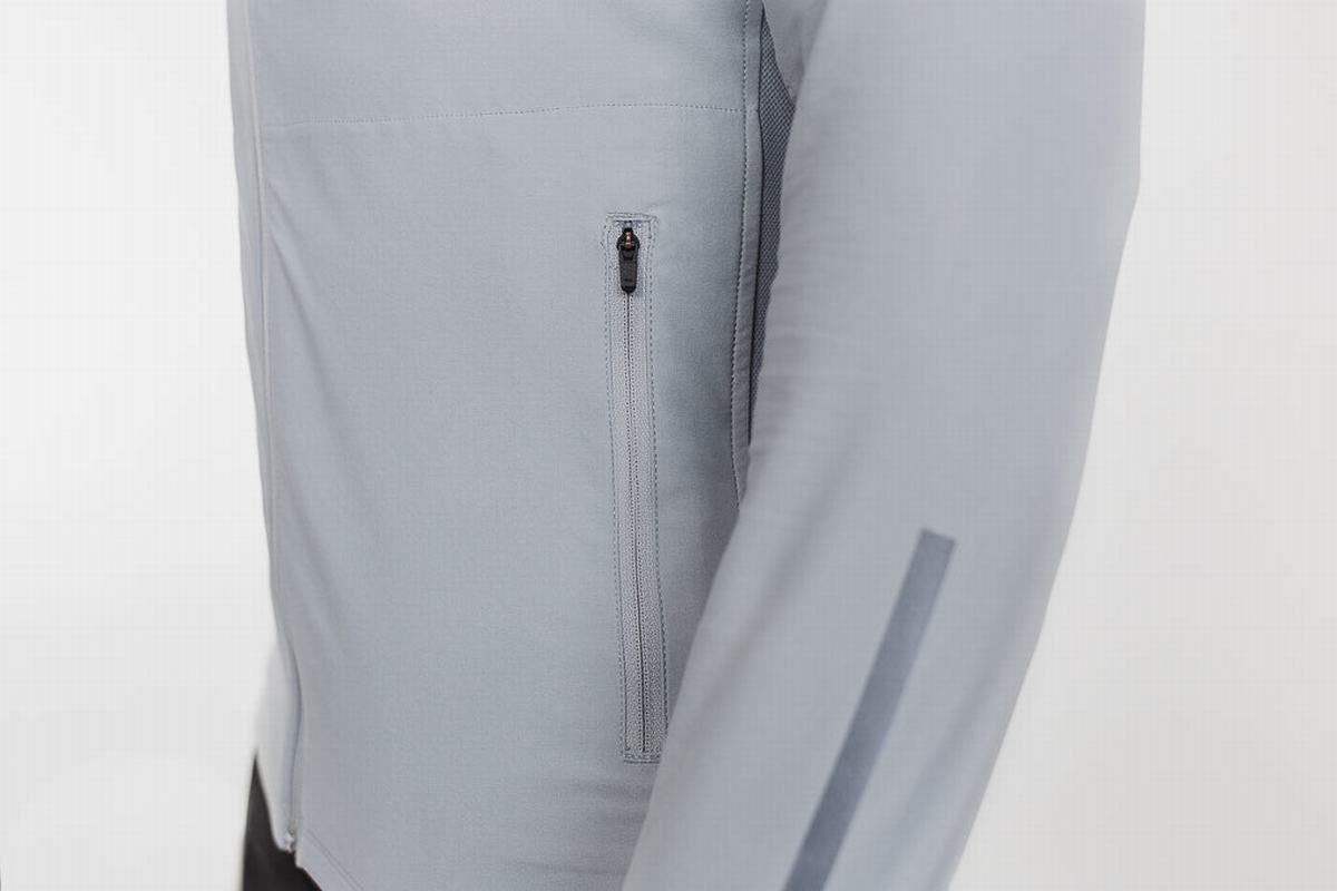 Nobull 4-way Stretch Woven Jassen Heren Grijs | 038671-MFP