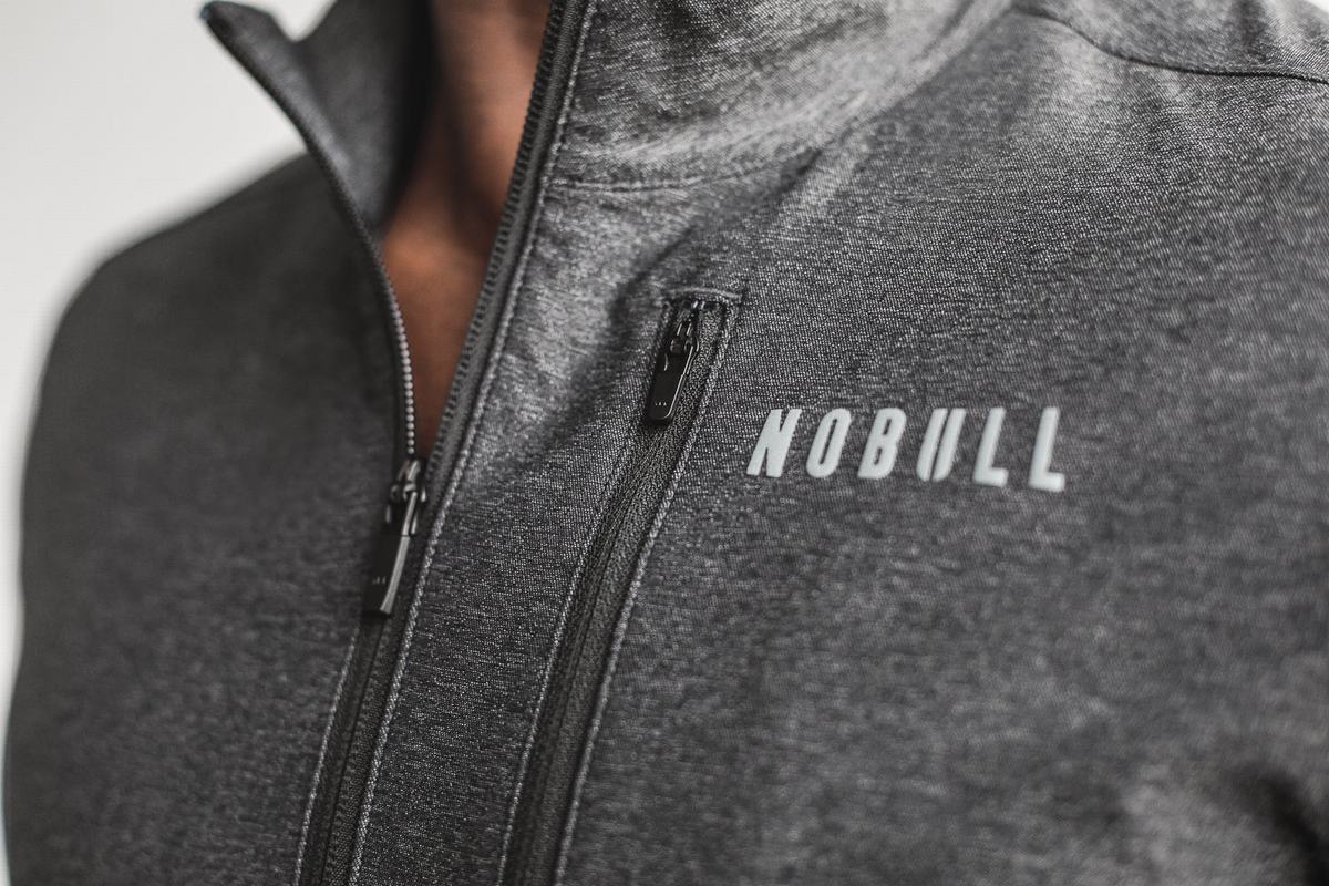 Nobull 4-way Stretch Woven Jassen Heren Diepgrijs | 068317-IDF