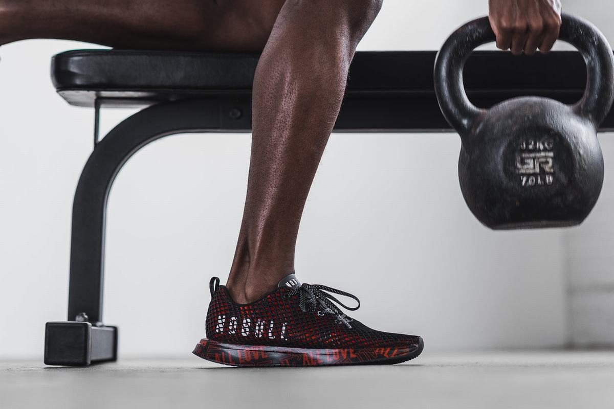 Nobull All Love Mesh Runner Loopschoenen Heren Zwart | 691325-THN