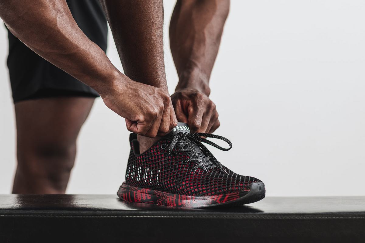 Nobull All Love Mesh Runner Loopschoenen Heren Zwart | 691325-THN