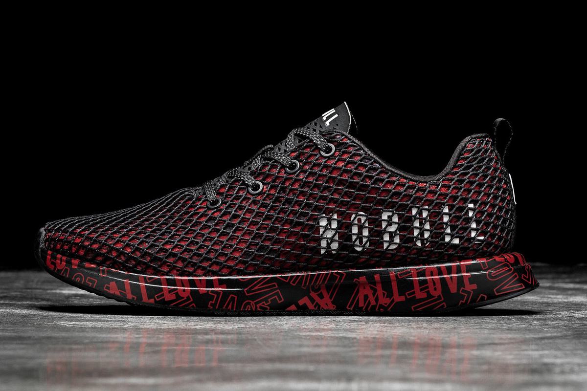 Nobull All Love Mesh Runner Loopschoenen Heren Zwart | 691325-THN