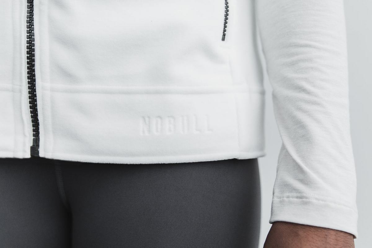Nobull Arctic Gilet Dames Wit | 480172-AKI