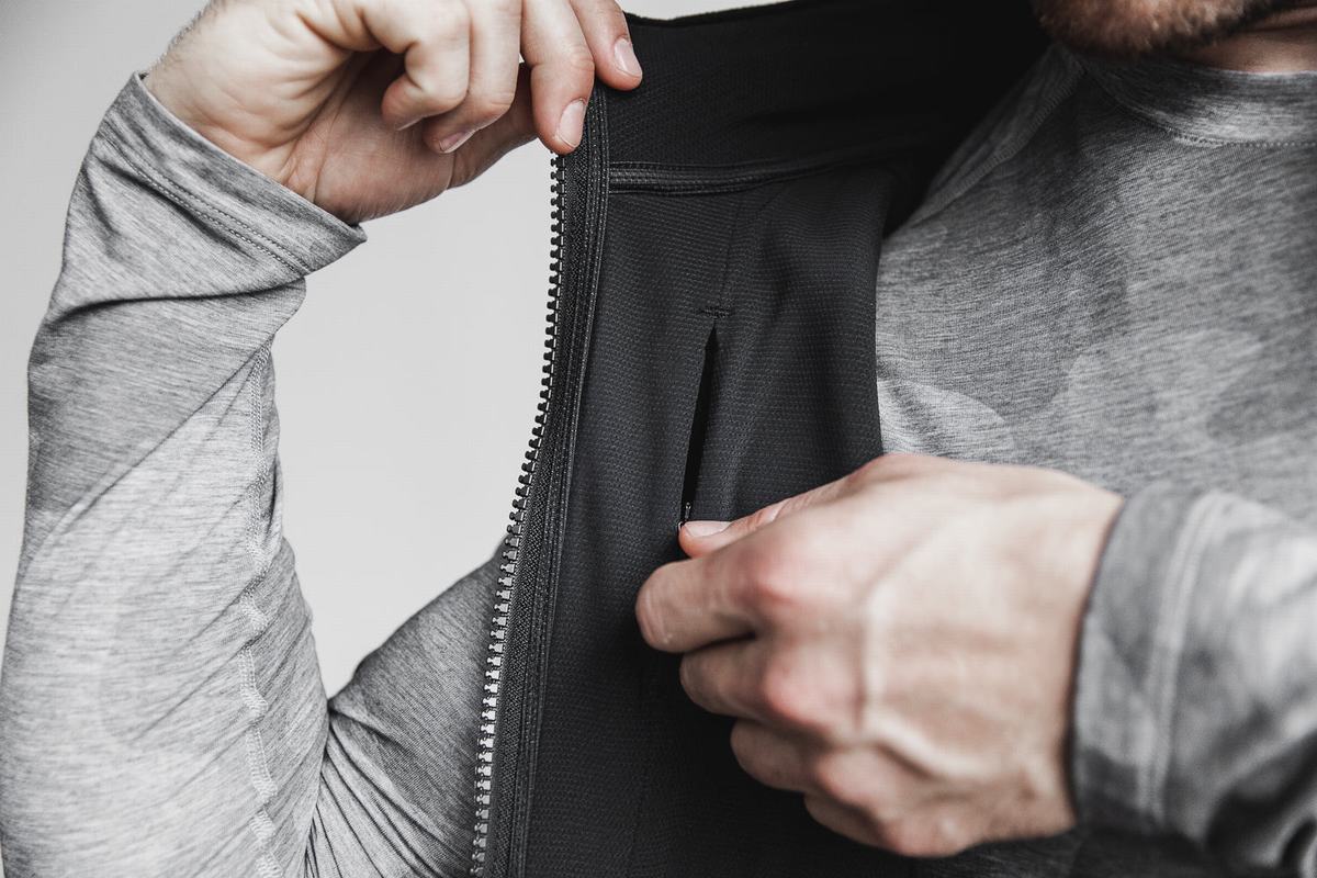 Nobull Arctic Gilet Heren Zwart | 350619-IUZ