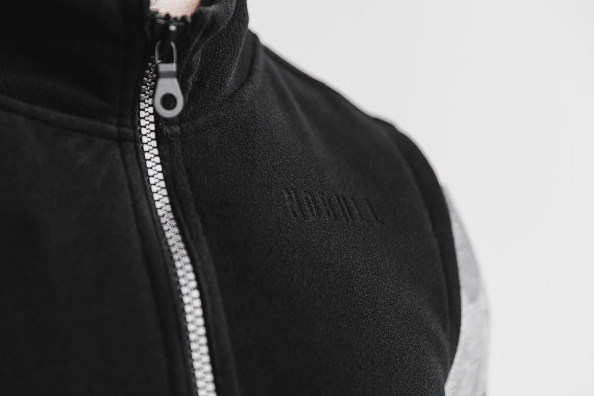 Nobull Arctic Gilet Heren Zwart | 350619-IUZ