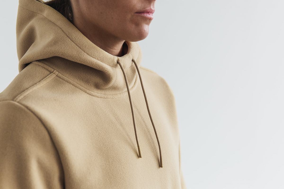 Nobull Arctic Hoodie Dames Beige | 078423-HZL