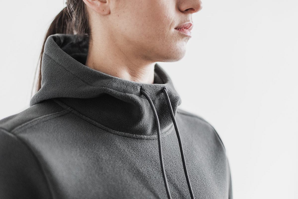 Nobull Arctic Hoodie Dames Donkergrijs | 983205-RKE
