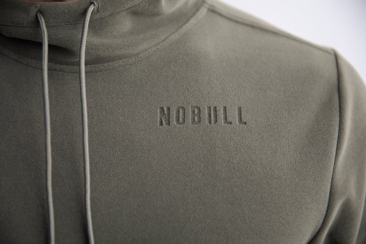 Nobull Arctic Hoodie Heren Groen | 194206-FEQ