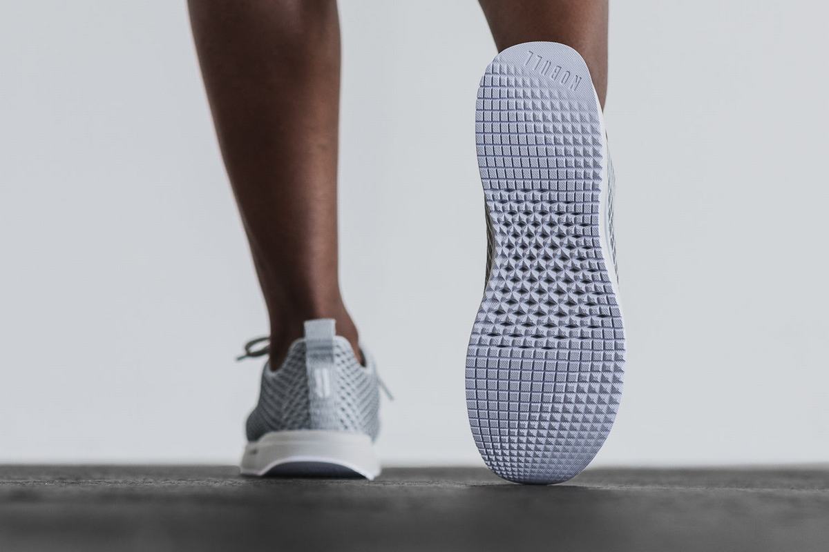 Nobull Arctic Mesh Runner Loopschoenen Dames Grijs | 914062-ARZ