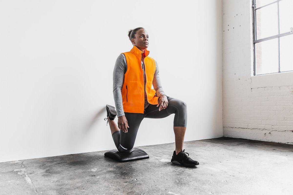 Nobull Arctic Neon Gilet Dames Oranje | 673591-GHD
