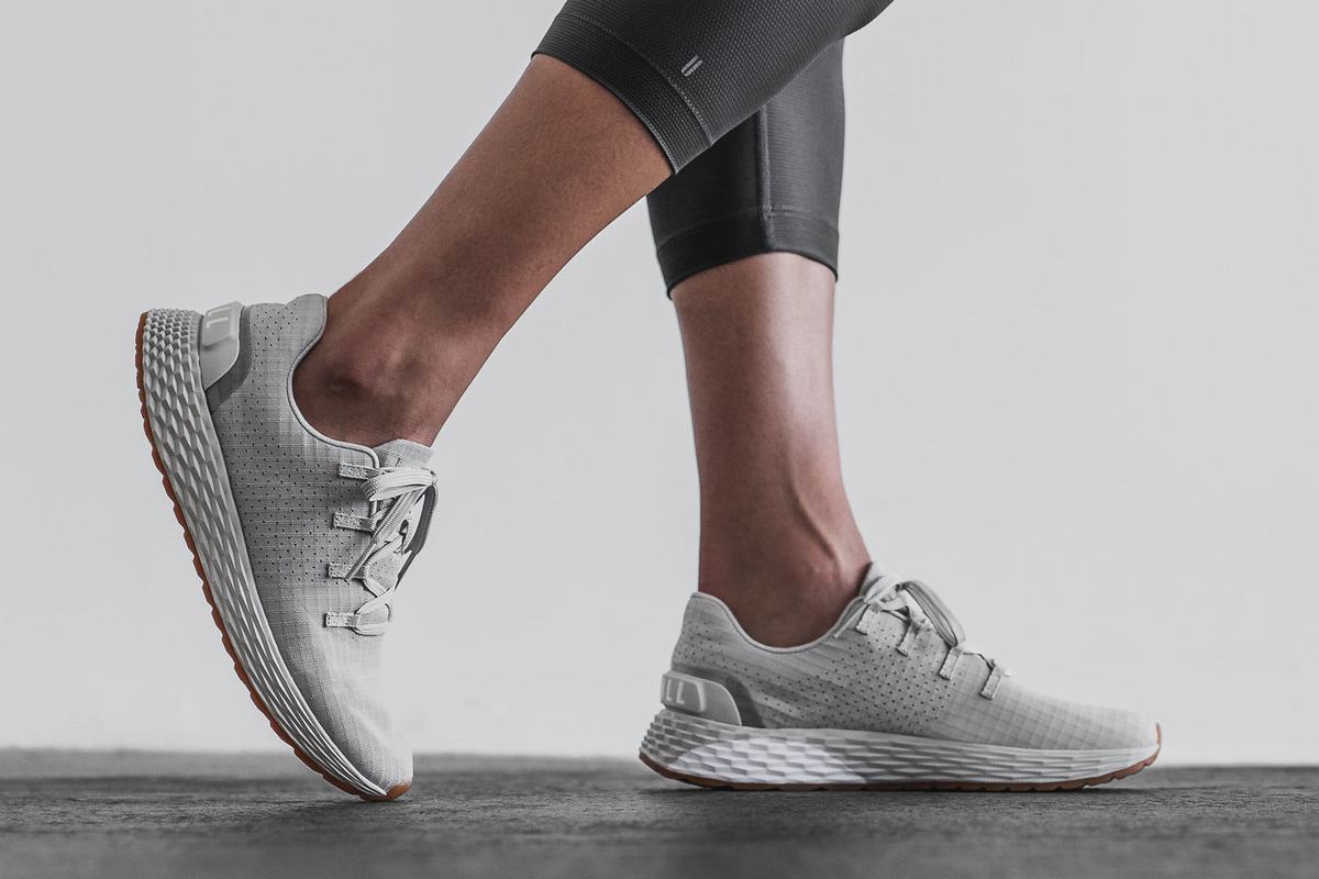 Nobull Arctic Ripstop Runner Loopschoenen Dames Grijs | 152963-HRJ
