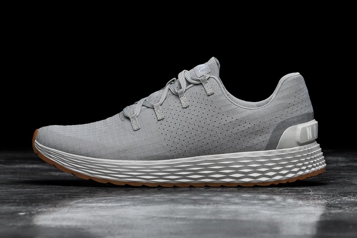 Nobull Arctic Ripstop Runner Loopschoenen Heren Grijs | 938754-IXQ