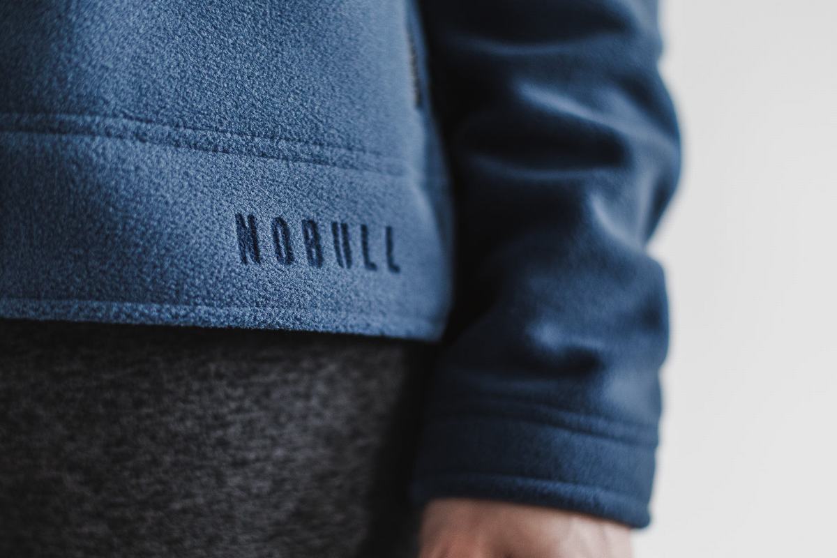 Nobull Arctic Zip-up Jassen Dames Grijs Blauw | 412956-YNM