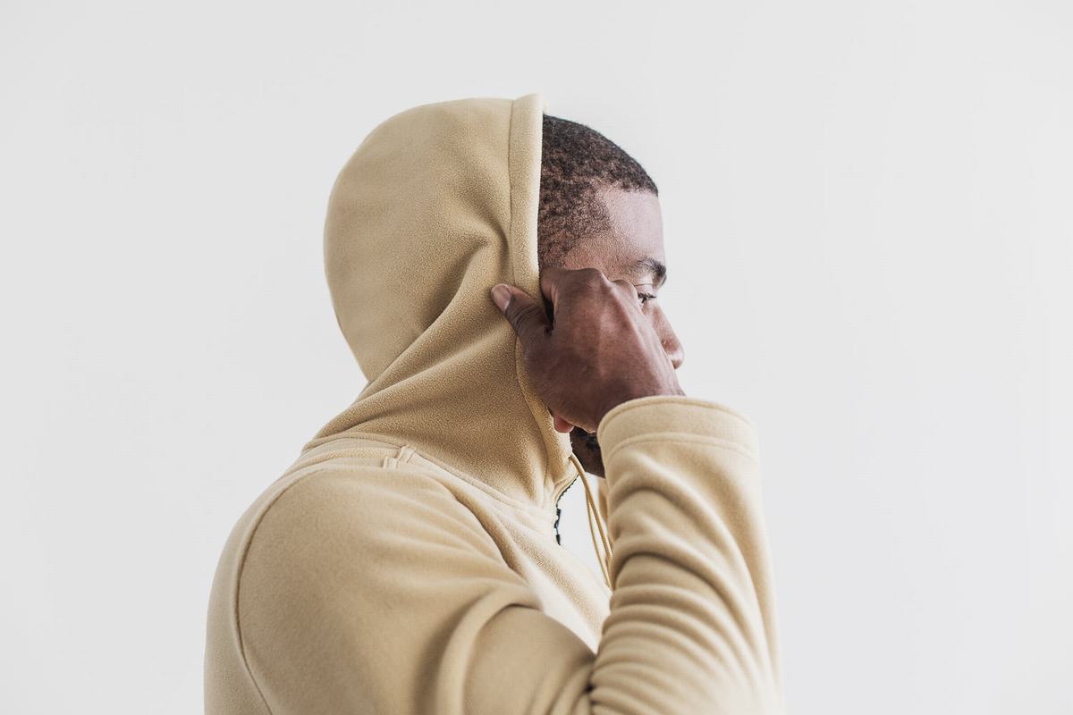 Nobull Arctic Zip-up Jassen Heren Beige | 270954-PUB