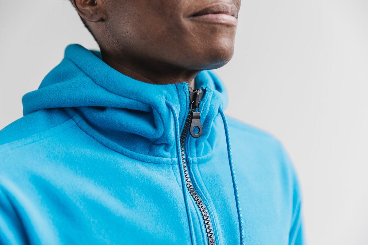 Nobull Arctic Zip-up Neon Jassen Dames Blauw | 982576-EUF