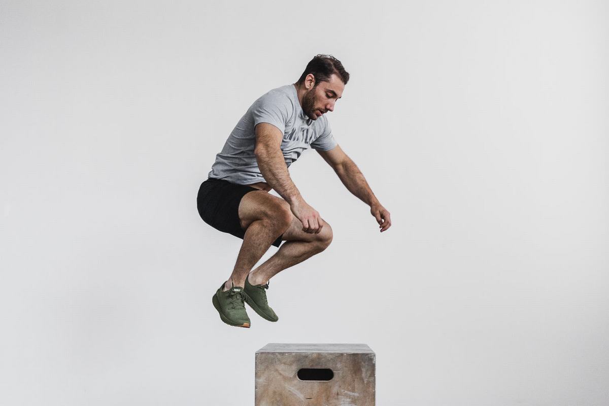 Nobull Army Ripstop Runner Loopschoenen Heren Olijfgroen | 673905-BQK