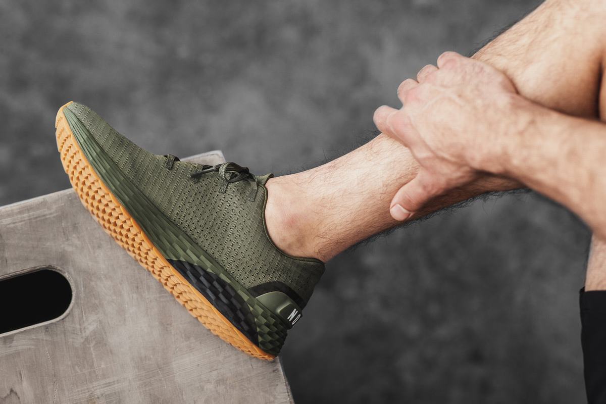 Nobull Army Ripstop Runner Loopschoenen Heren Olijfgroen | 673905-BQK