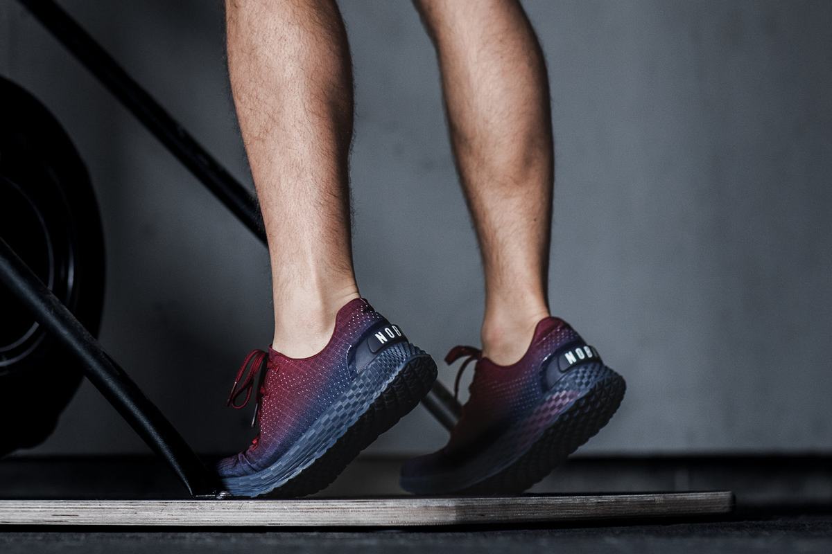 Nobull Atlantic Ripstop Runner Loopschoenen Heren Donkerrood | 217895-MBZ