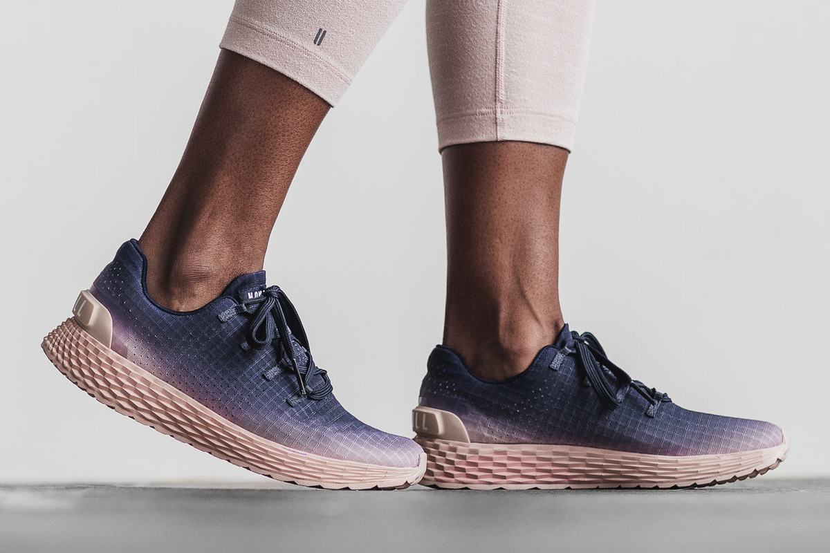 Nobull Atlantic Ripstop Runner Loopschoenen Dames Roze | 621708-LXP