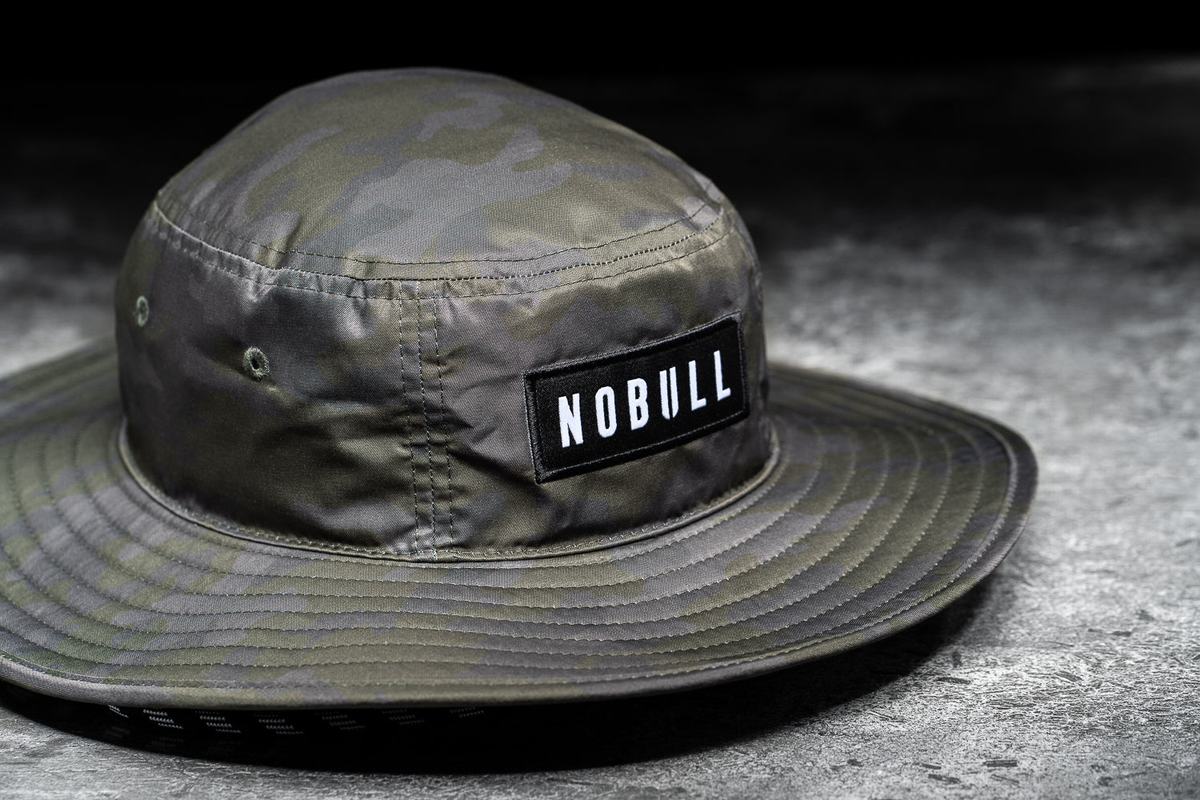 Nobull Boonie Hoeden Dames Groen Camo | 436097-LJV
