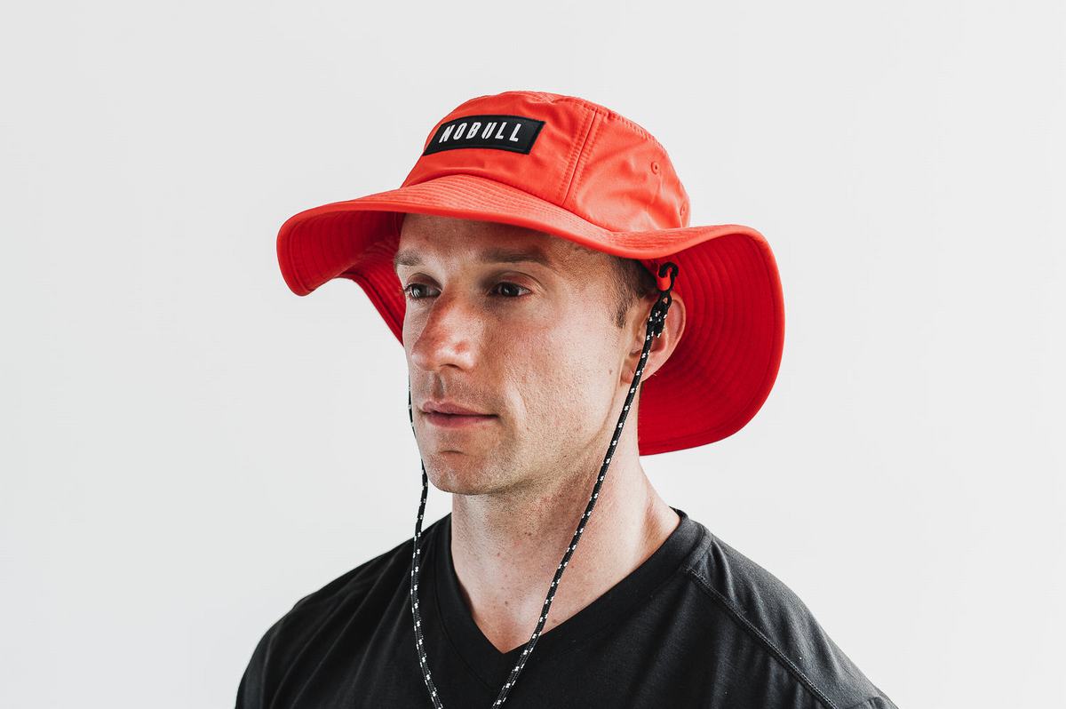 Nobull Boonie Hoeden Dames Rood | 876145-HZS