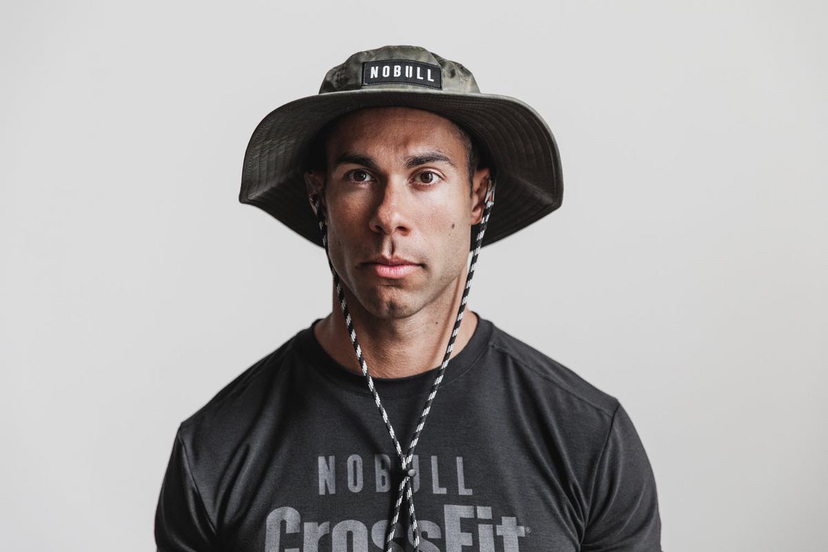 Nobull Boonie Hoeden Heren Groen Camo | 142589-KHG
