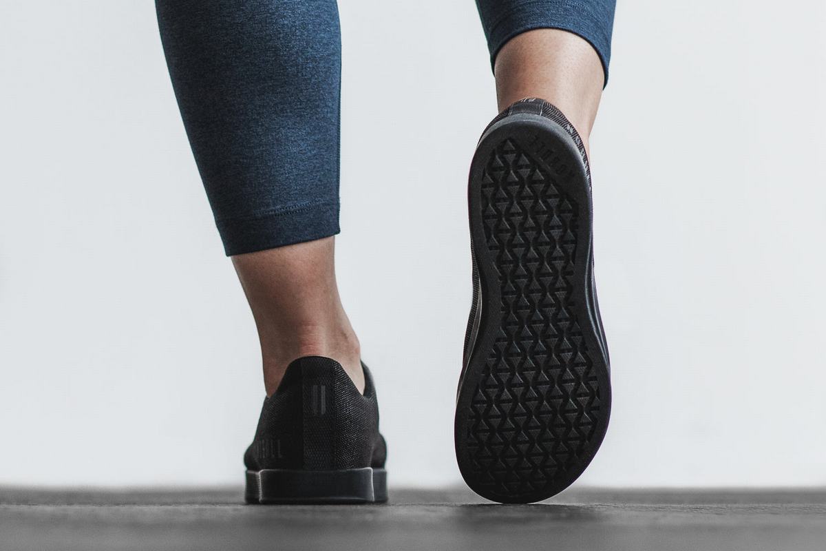 Nobull Canvas Trainer Fitness Schoenen Dames Zwart | 074835-BTR