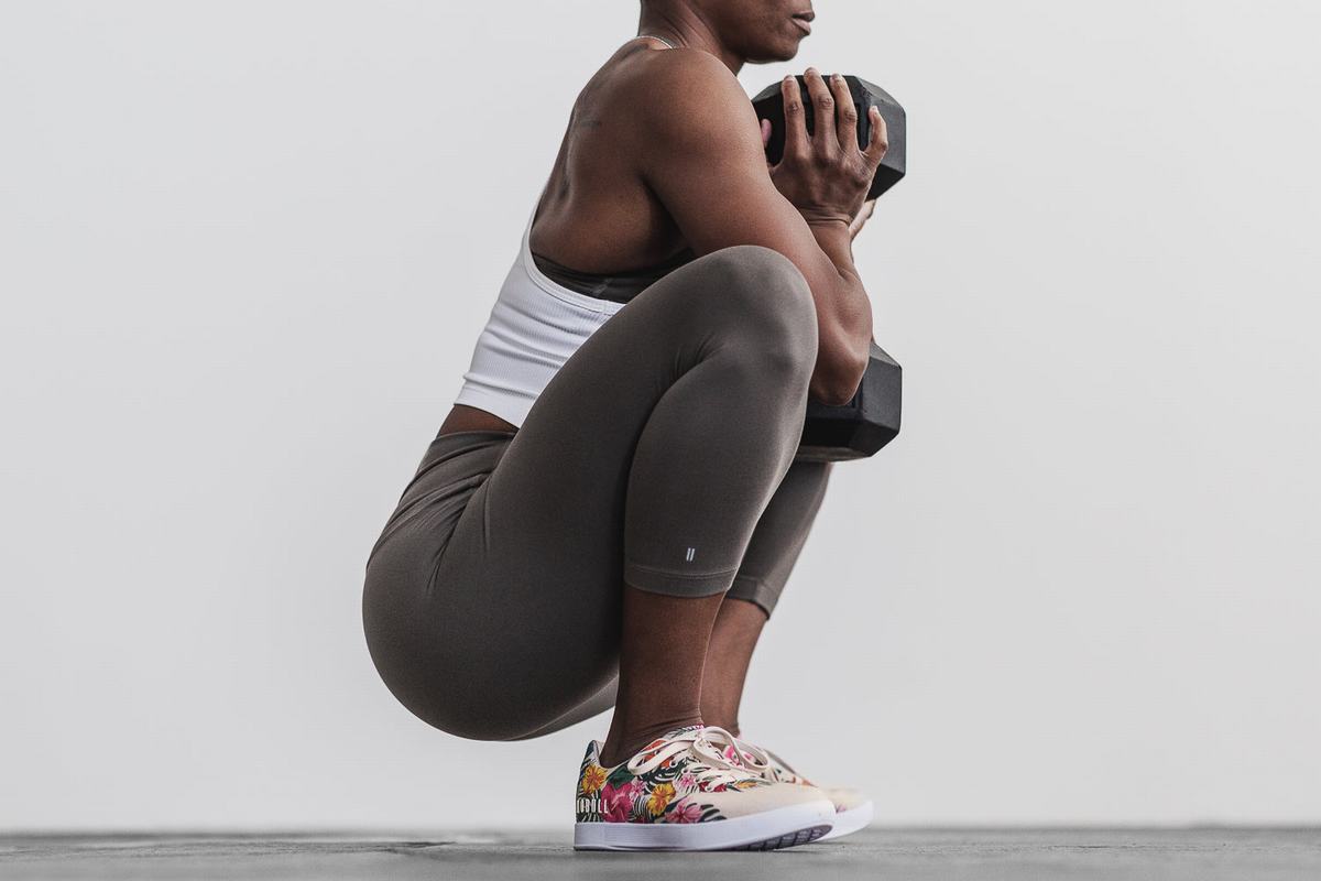 Nobull Canvas Trainer Fitness Schoenen Dames Gekleurd | 103276-PCN