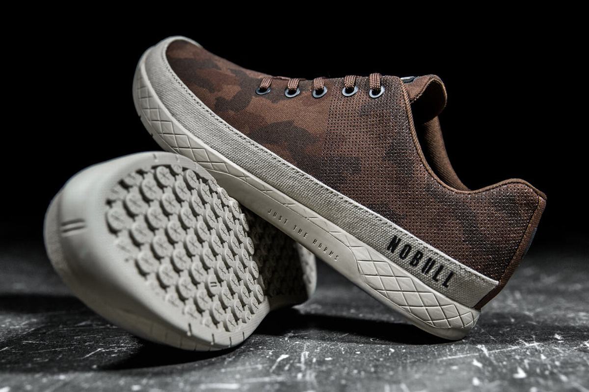 Nobull Canvas Trainer Fitness Schoenen Dames Camo | 198564-QHA