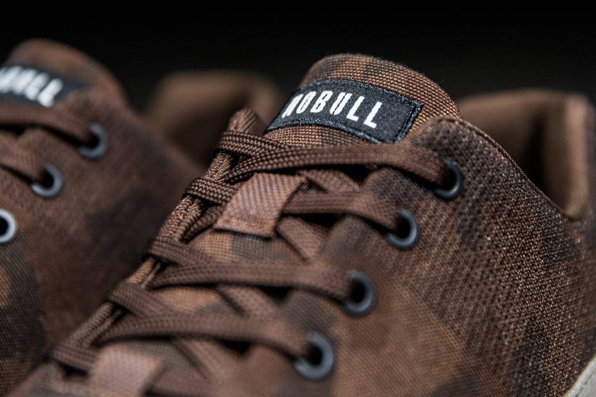 Nobull Canvas Trainer Fitness Schoenen Dames Camo | 198564-QHA