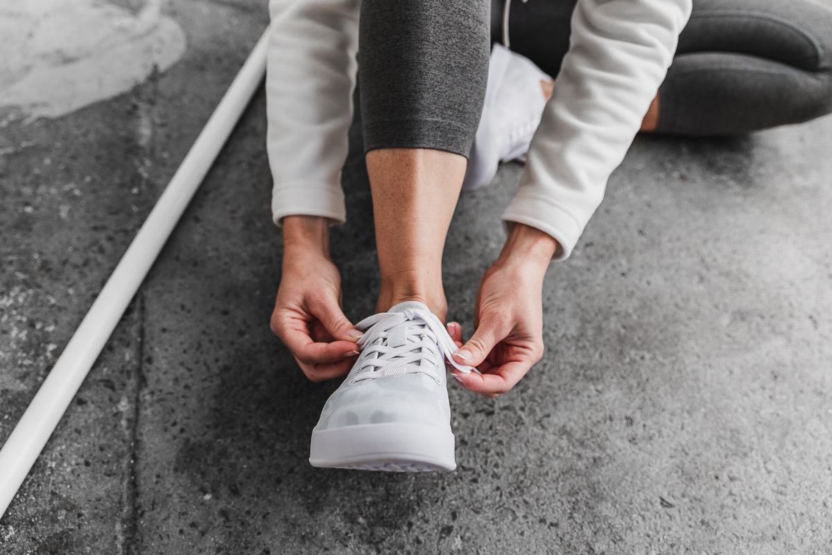 Nobull Canvas Trainer Fitness Schoenen Dames Wit Camo | 314628-TIL