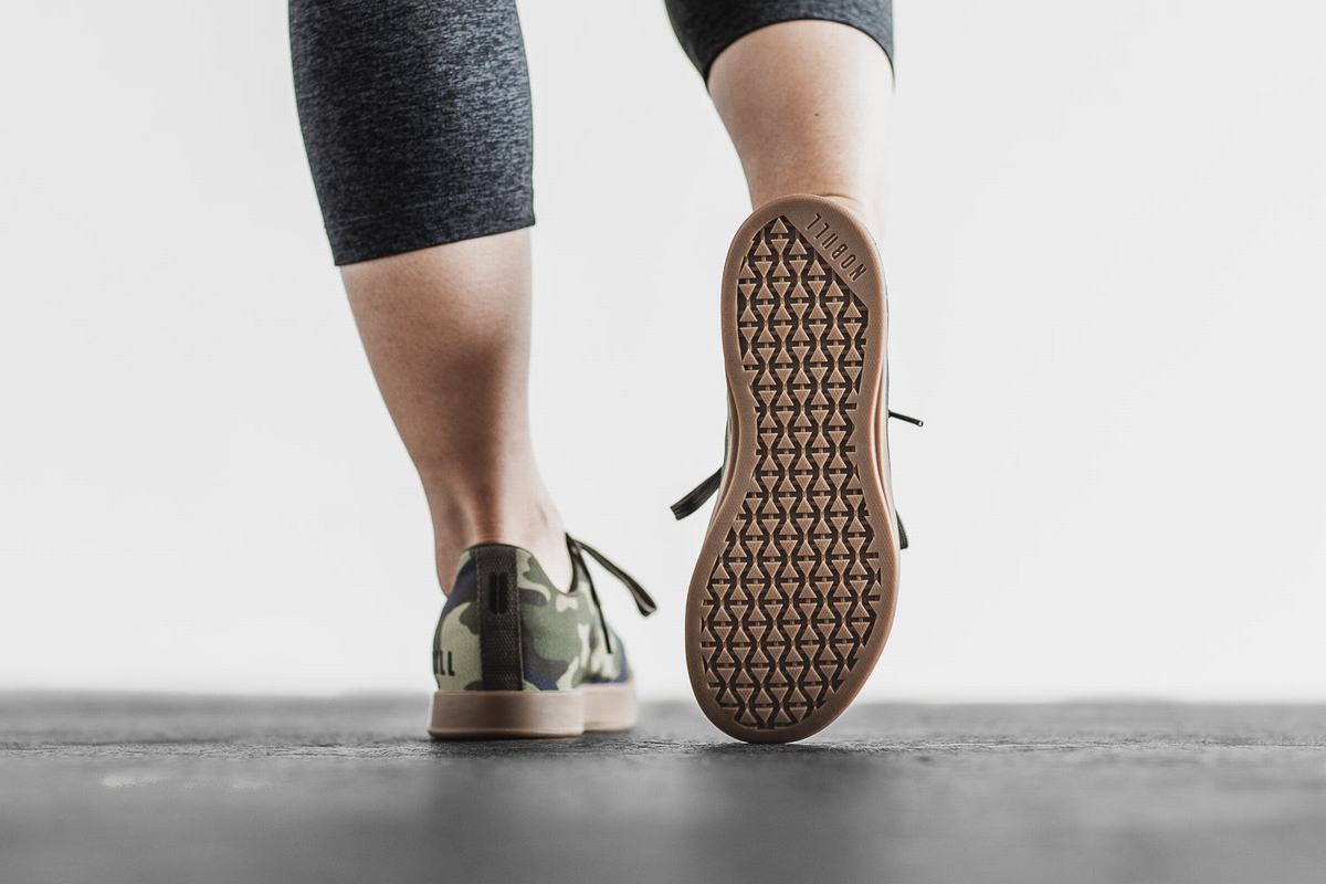 Nobull Canvas Trainer Fitness Schoenen Dames Camo | 364870-CJW