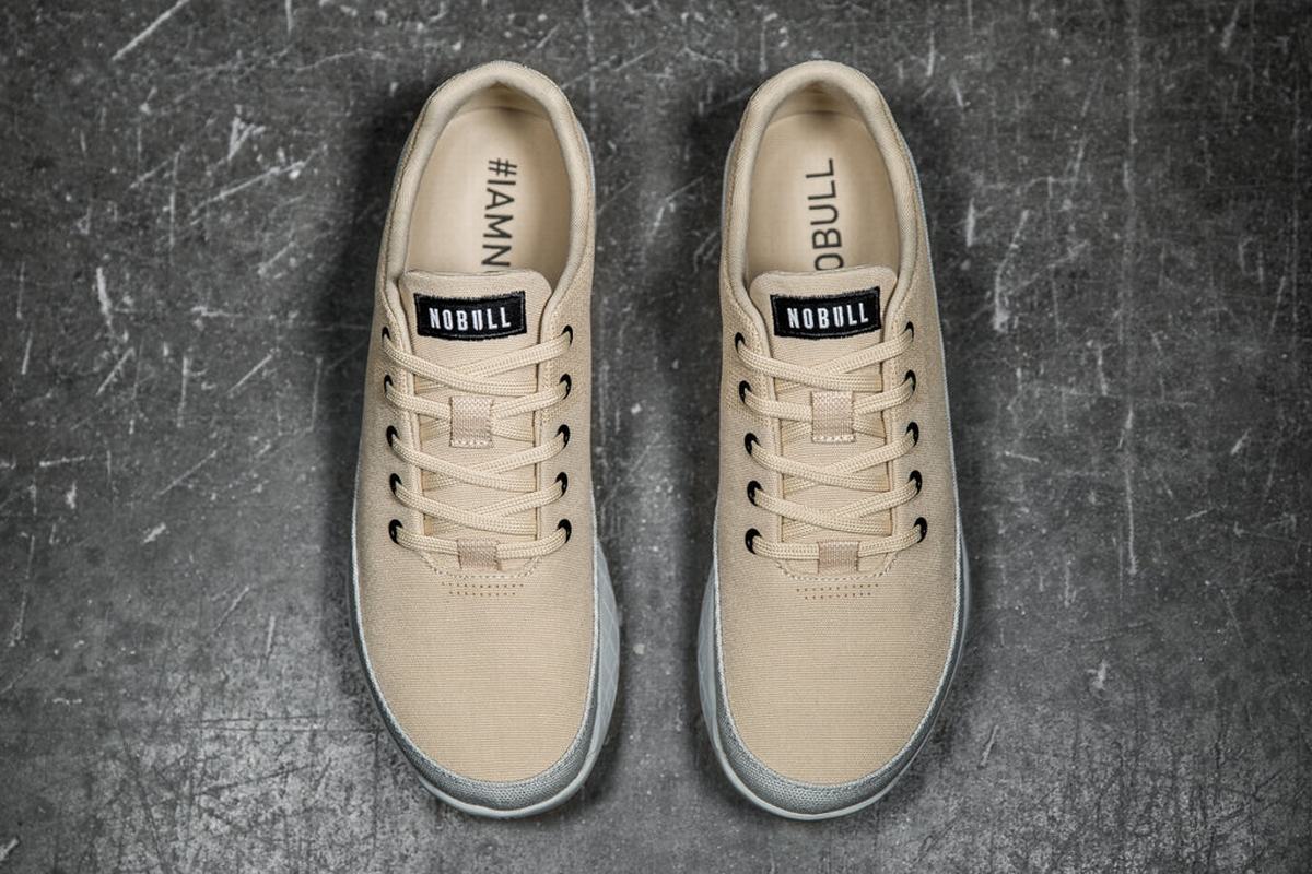 Nobull Canvas Trainer Fitness Schoenen Dames Grijs | 985643-JMX
