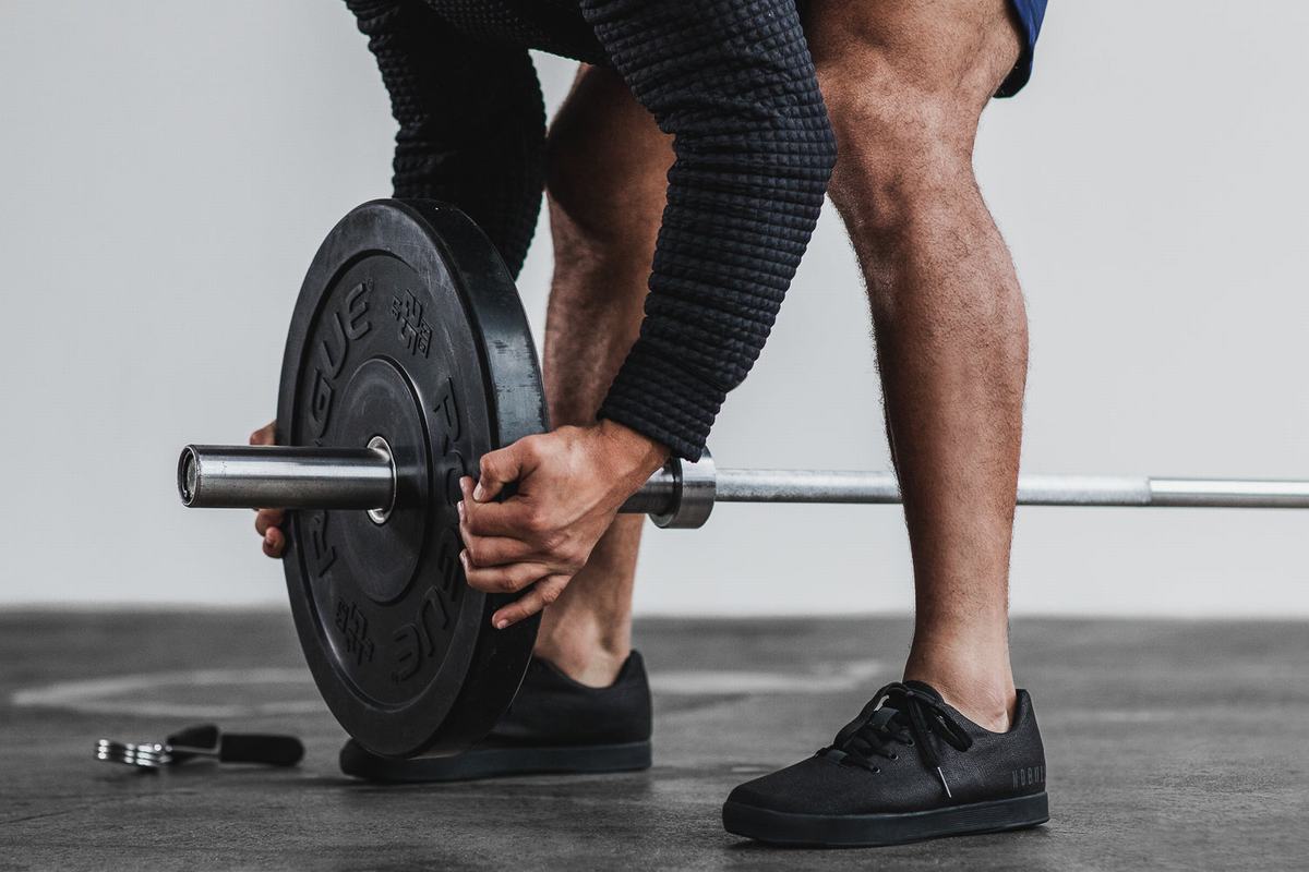Nobull Canvas Trainer Fitness Schoenen Heren Zwart | 180423-EZC