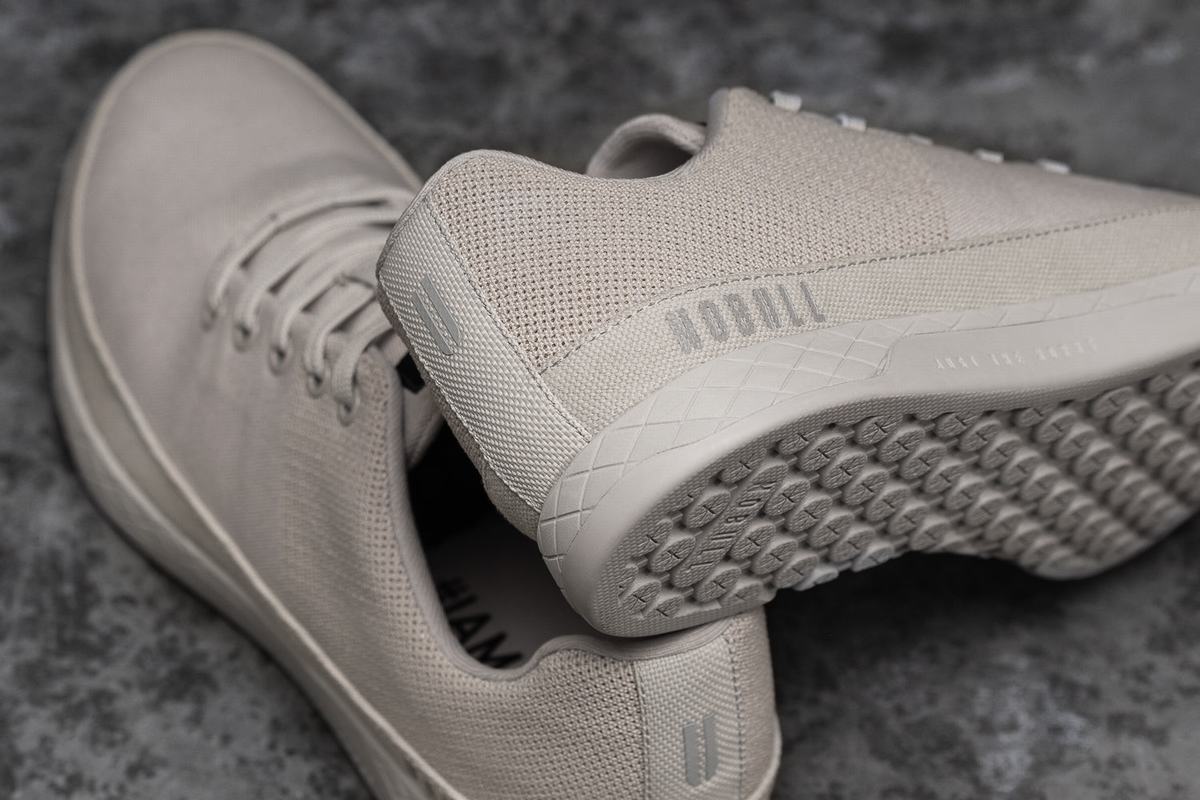 Nobull Canvas Trainer Fitness Schoenen Heren Grijs | 283716-BAR