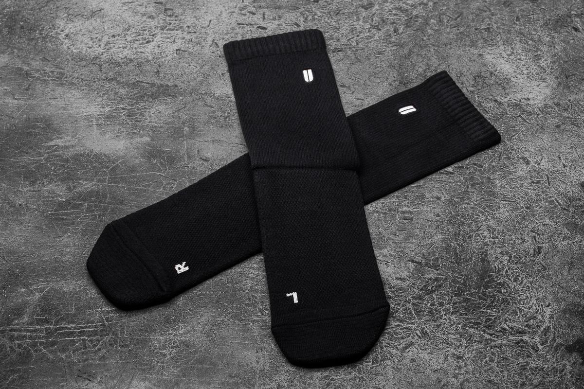 Nobull Crew All Love Sokken Dames Zwart | 630972-ZRK