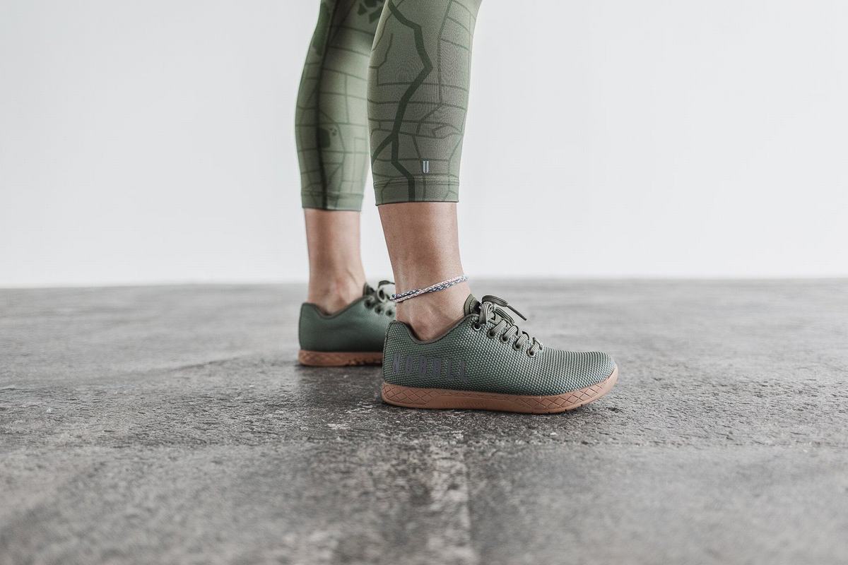 Nobull Crop Hardloopbroek Dames Groen | 184709-GHS