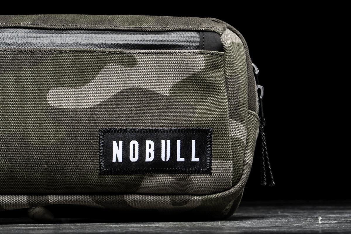 Nobull Crossbody Tassen Heren Groen Camo | 890251-RMI