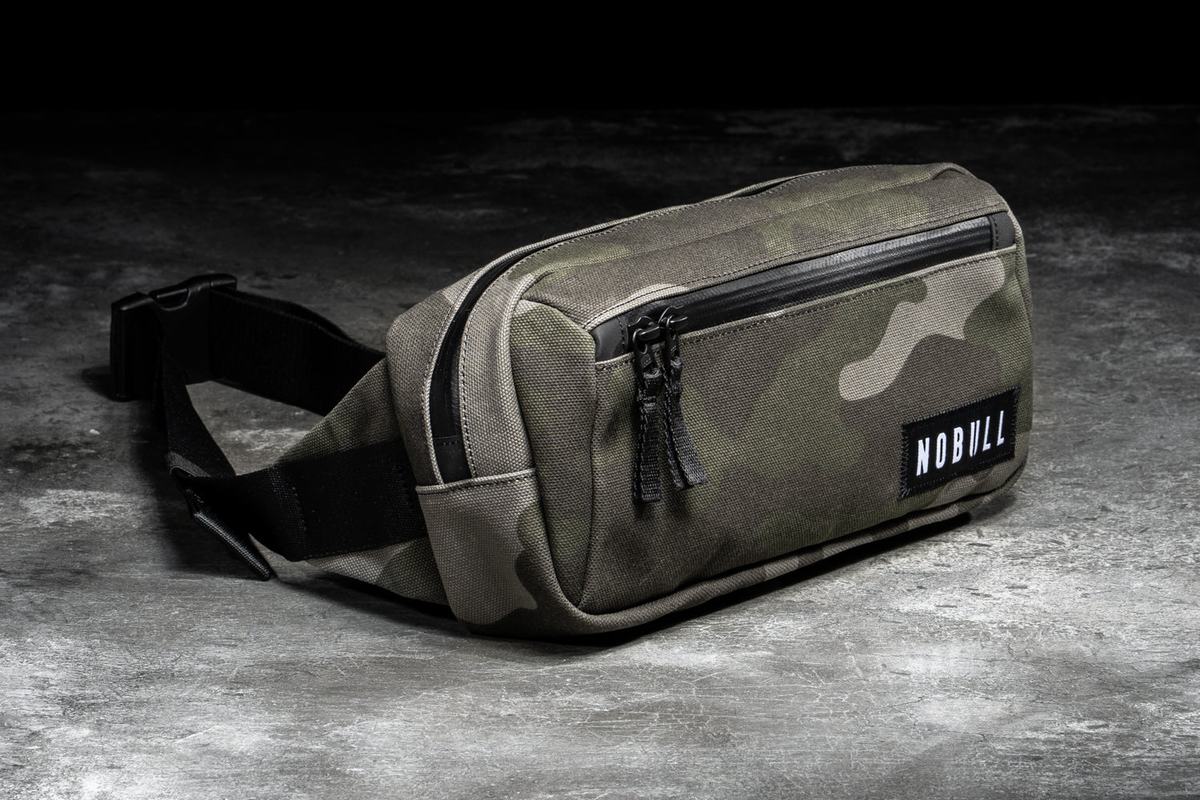Nobull Crossbody Tassen Heren Groen Camo | 890251-RMI