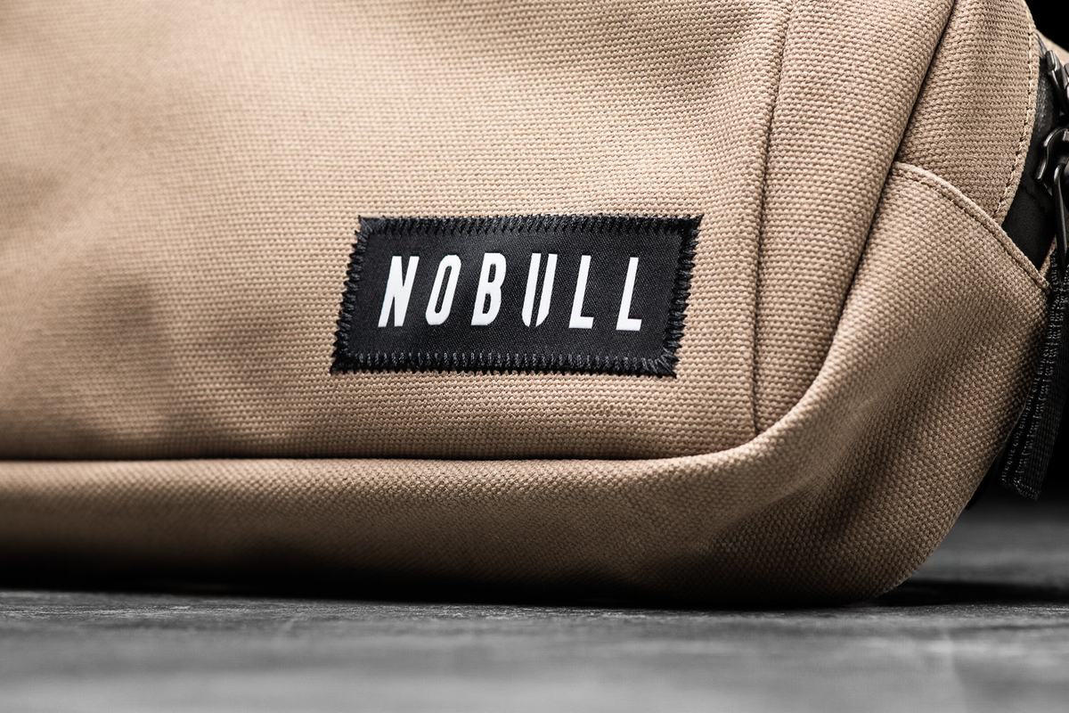 Nobull Crossbody Tassen Heren Lichtbruin | 045721-DPV