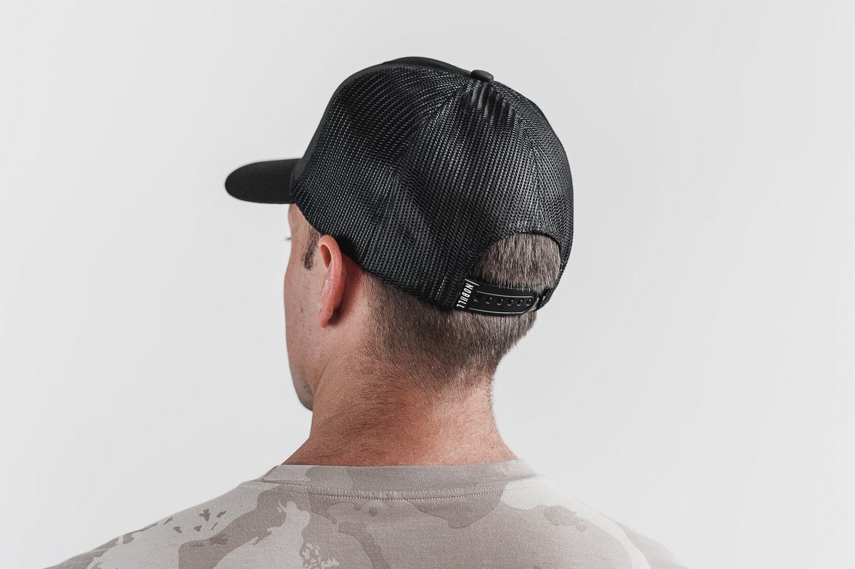 Nobull Crossfit Games® 2022 Curved-Brim Trucker Hoeden Dames Zwart | 835260-MKP