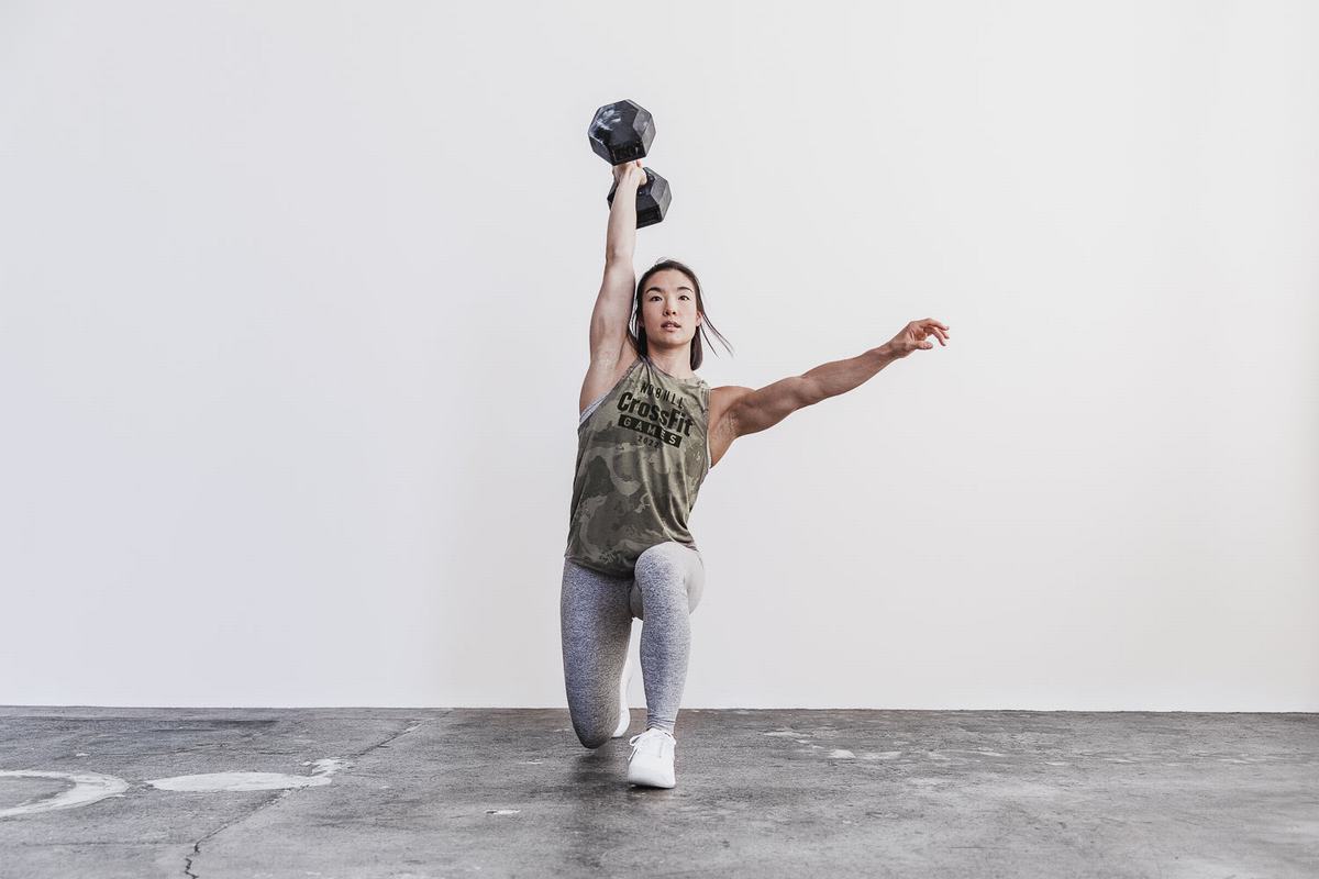 Nobull Crossfit Games® 2022 High-Neck Tank Tanktop Dames Camo | 043756-JYD