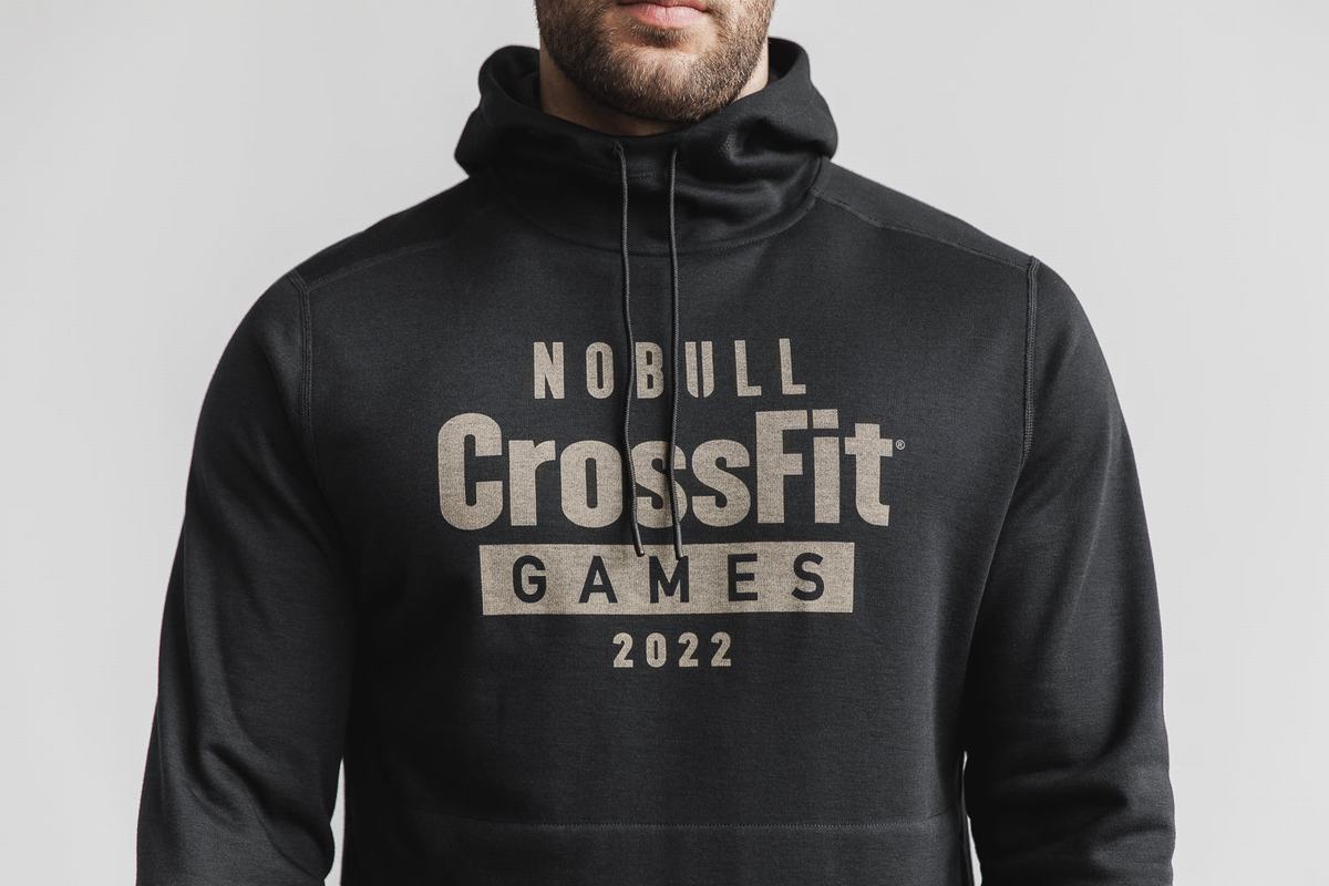 Nobull Crossfit Games® 2022 Hoodie Heren Zwart | 092865-CFS