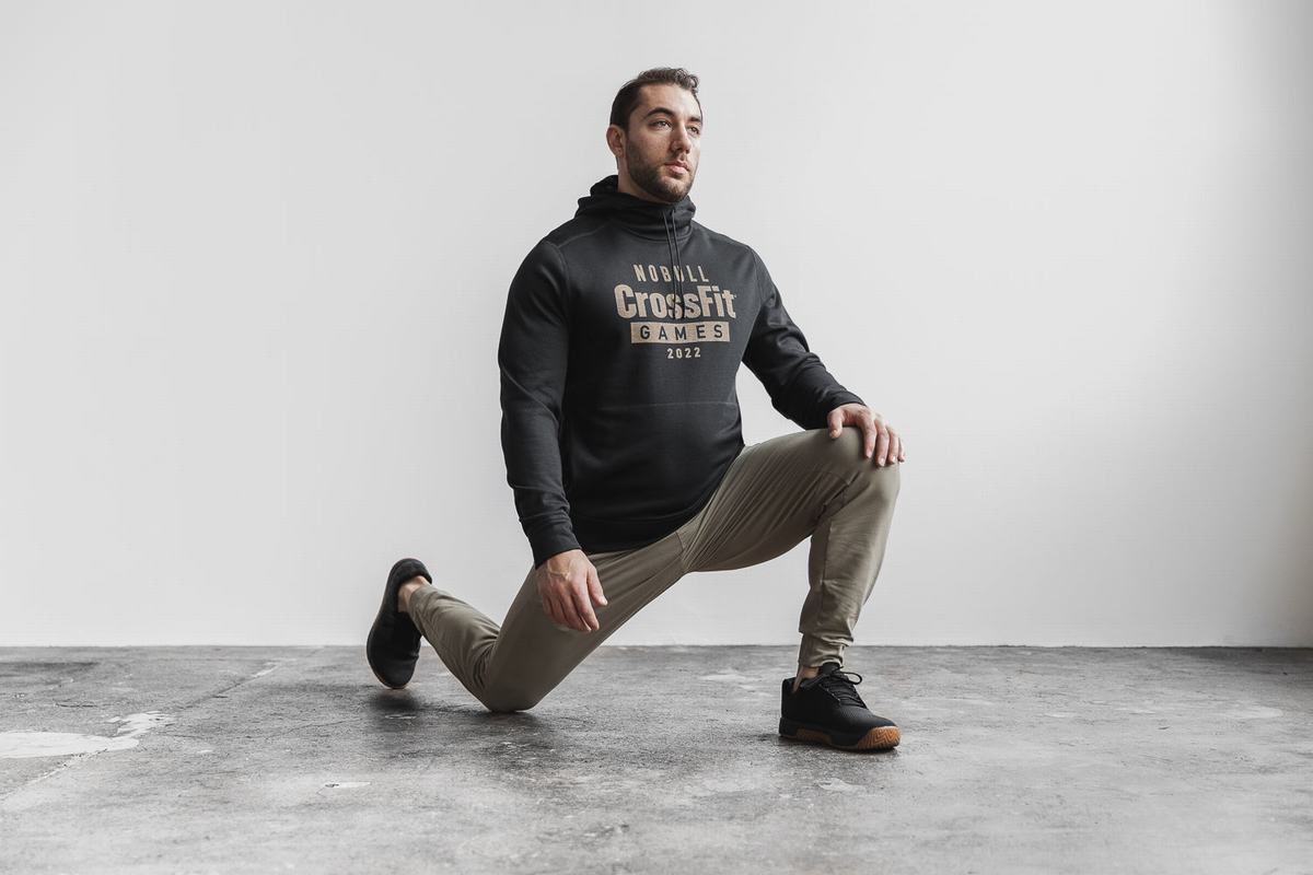 Nobull Crossfit Games® 2022 Hoodie Heren Zwart | 092865-CFS