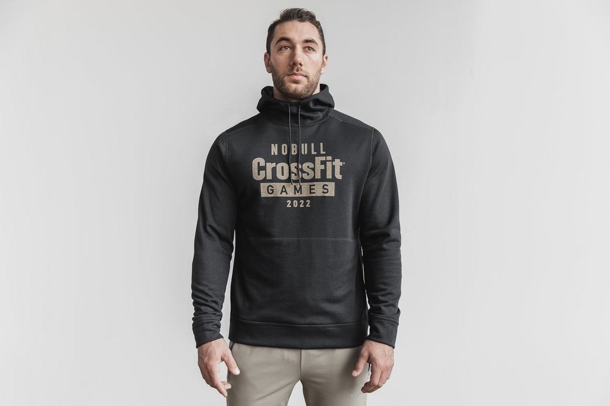 Nobull Crossfit Games® 2022 Hoodie Heren Zwart | 092865-CFS