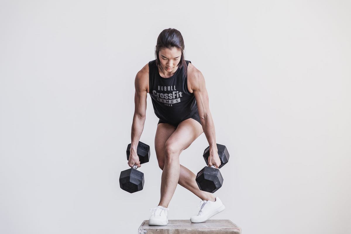 Nobull Crossfit Games® 2022 Muscle Tank Tanktop Dames Zwart | 395841-OZY