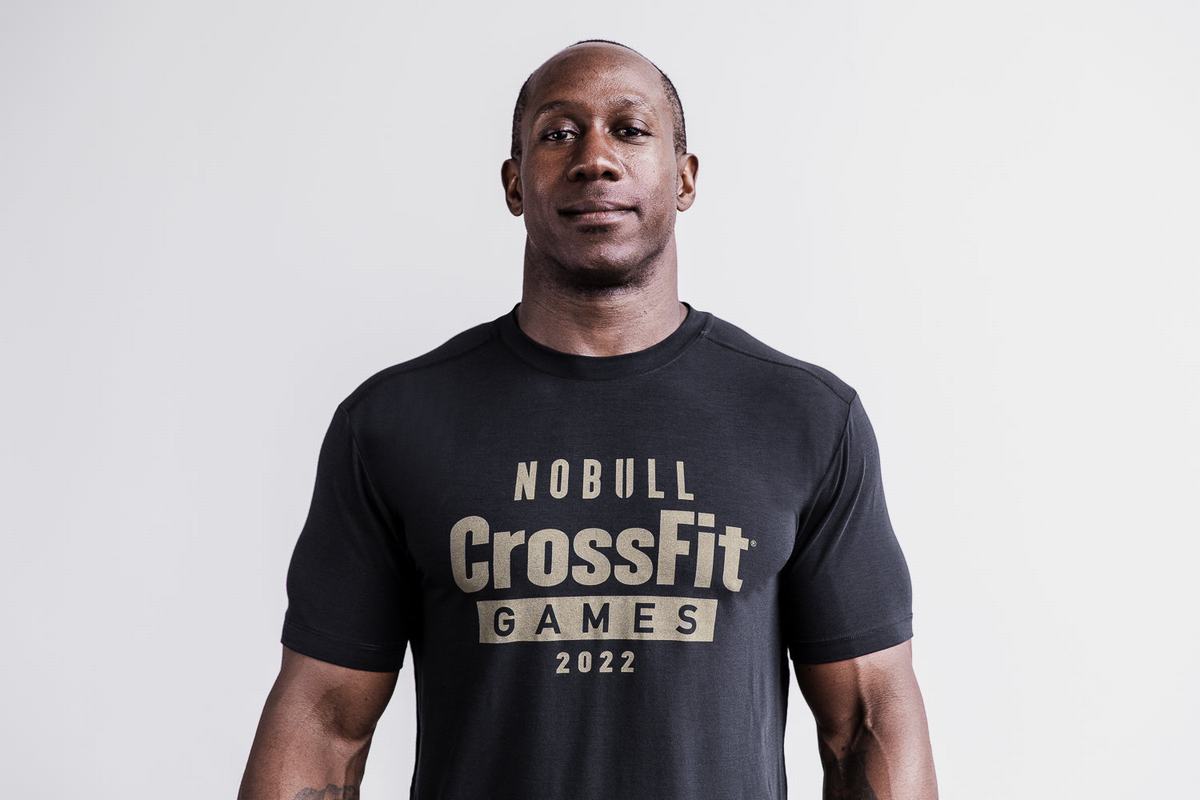 Nobull Crossfit Games® 2022 T-shirts Heren Zwart | 681790-KFI