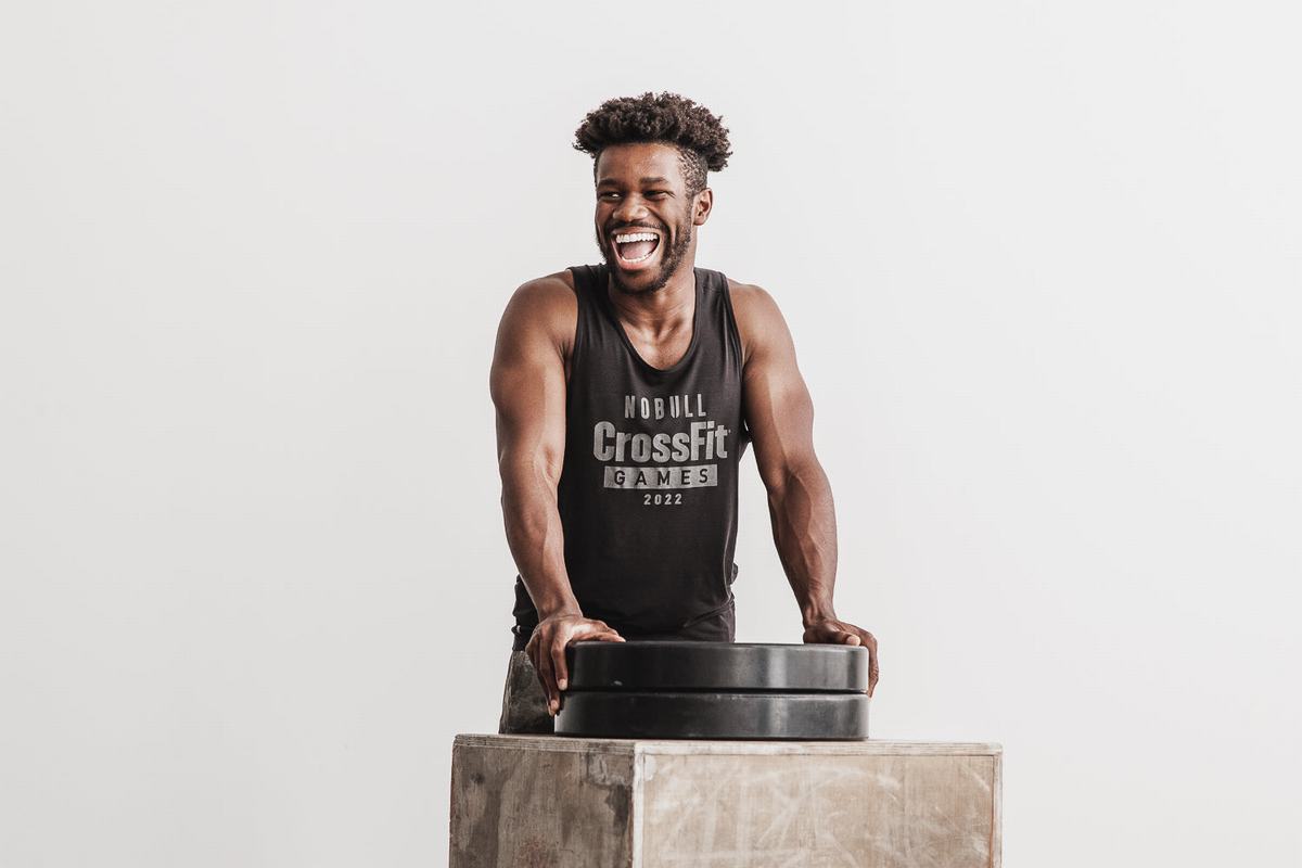 Nobull Crossfit Games® 2022 Tank Tanktop Heren Zwart | 374625-ZKM