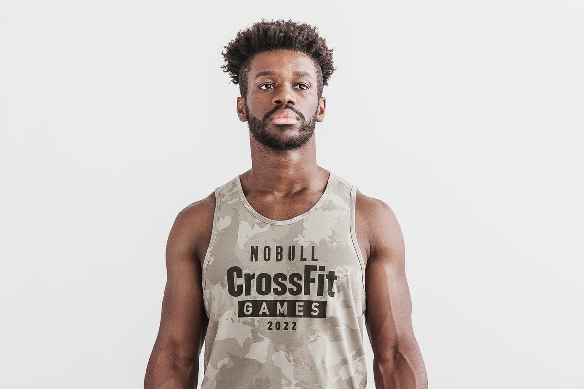 Nobull Crossfit Games® 2022 Tank Tanktop Heren Camo | 674351-FPB