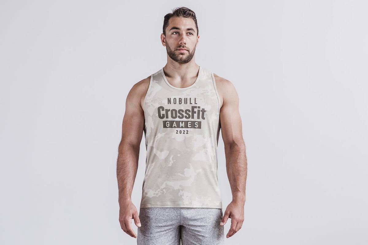 Nobull Crossfit Games® 2022 Tank Tanktop Heren Camo | 946385-CQU